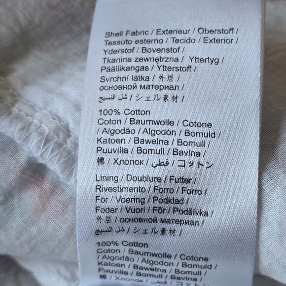 Farm Rio Tropical Floral Tiered Midi Dress Sz S Smocked Ruffle Boho QuietLuxury - Picture 9 of 9